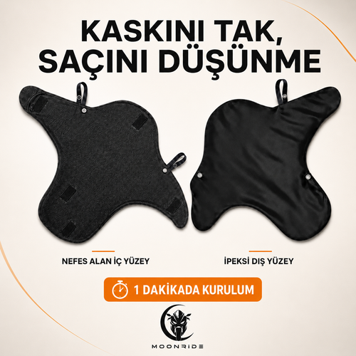 Moonride İpek Kask Astarı