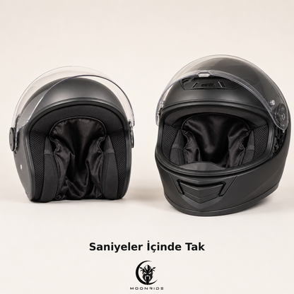Moonride İpek Kask Astarı