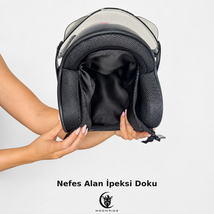 Moonride İpek Kask Astarı